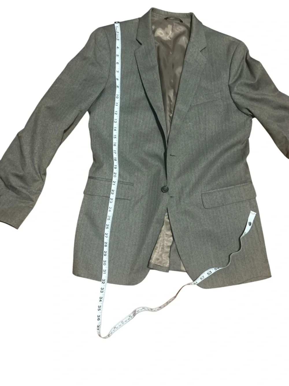 Banana Republic Men’s 44L Green Marble Blazer Tailored Office Workwear